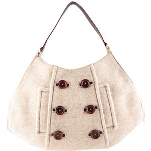 Like NEW Kate Spade Large Wool Beantown Cadee Hobo
